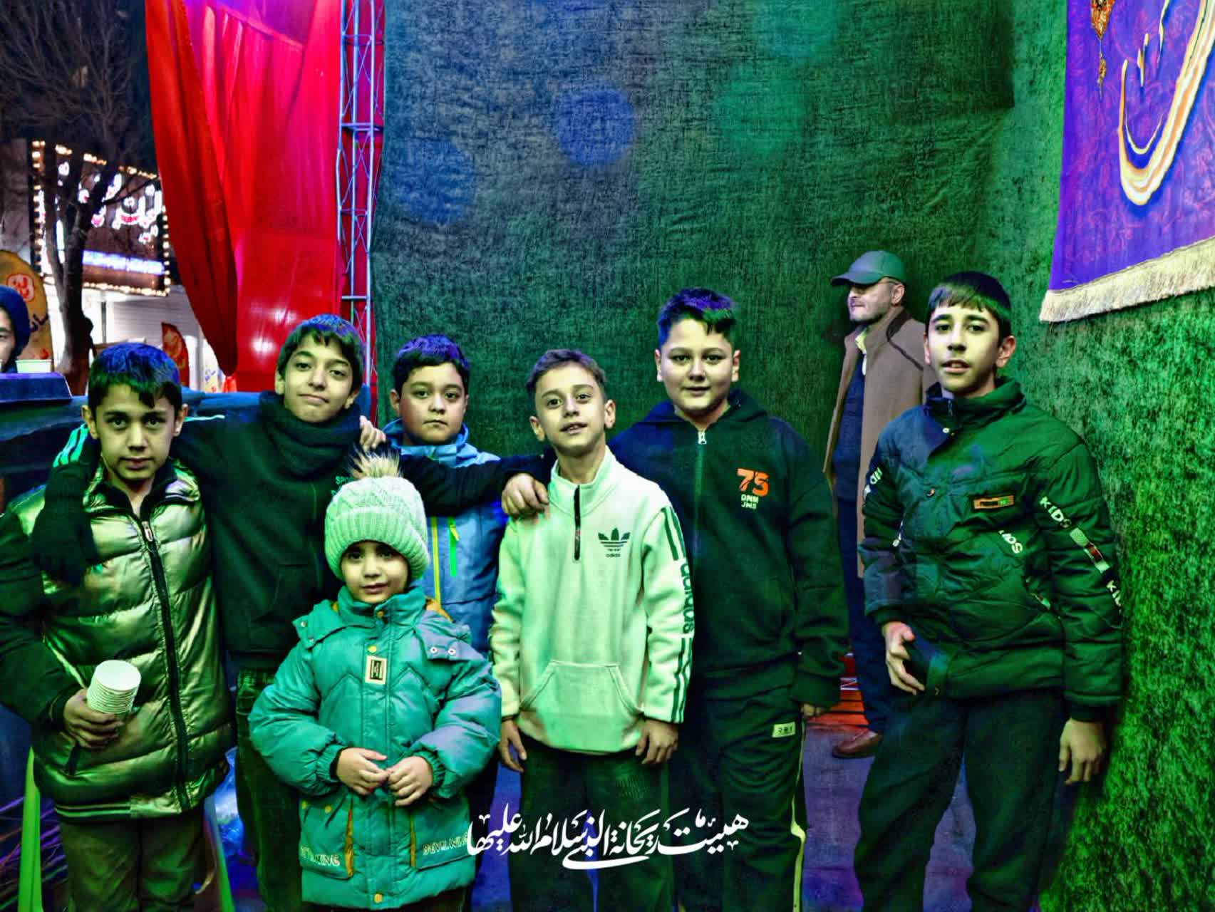 شب اول ایستگاه صلواتی در اعیاد شعبانیه هیئت ریحانه النبی