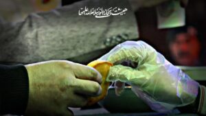 شب اول ایستگاه صلواتی در اعیاد شعبانیه هیئت ریحانه النبی 
